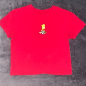 Bart Simpson crop top